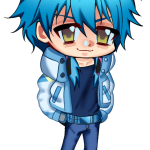 Aoba Die-Cut Keychain