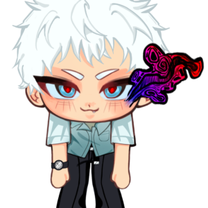 Hikaru Die-Cut Keychain