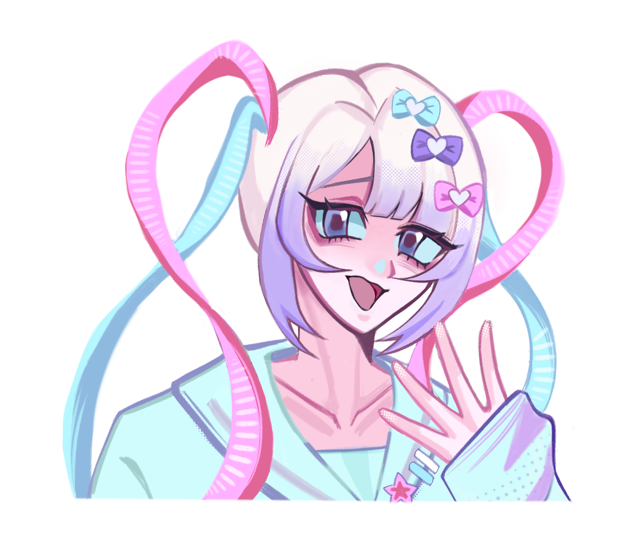 K-Angel sticker art by Sara Sherif